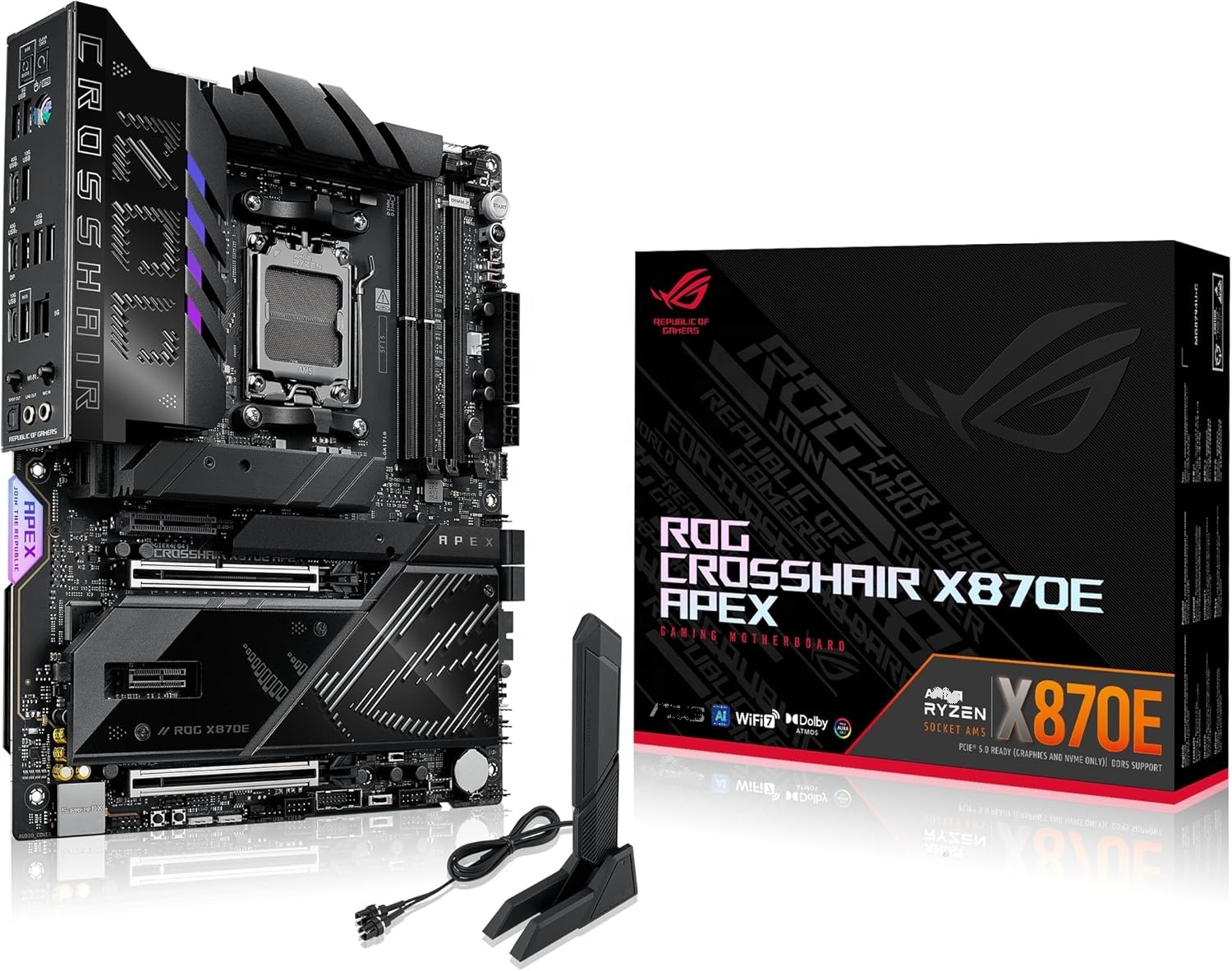 Rog Crosshair X870e Apex X870e - X870E Atx Motherboard recensie en prijs