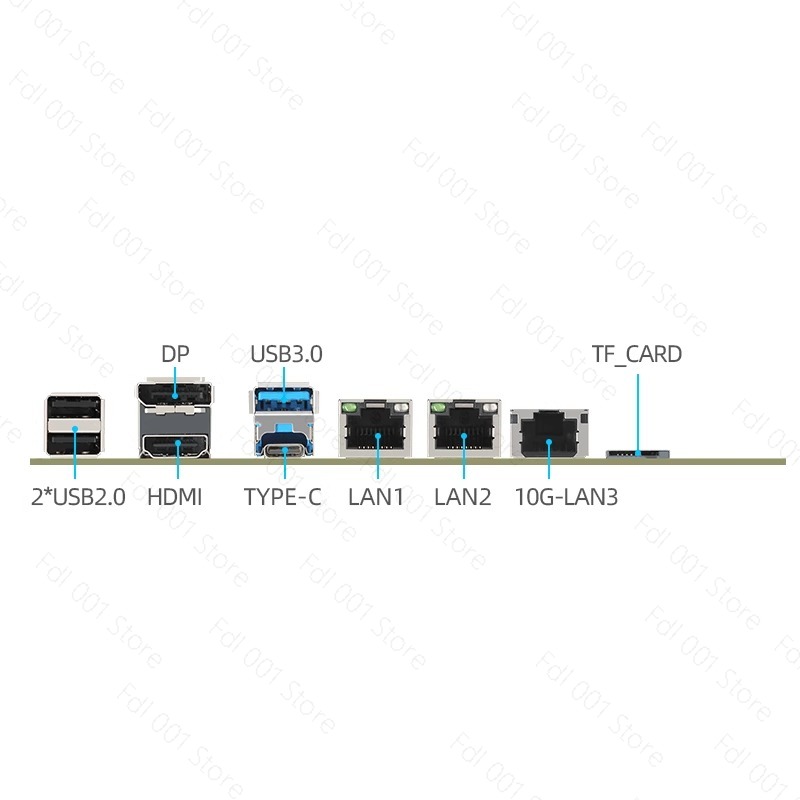 Moederbord Dual 2.5G 10G SFP N - Mini Itx Dual 2.5G Nas Motherboard recensie en prijs
